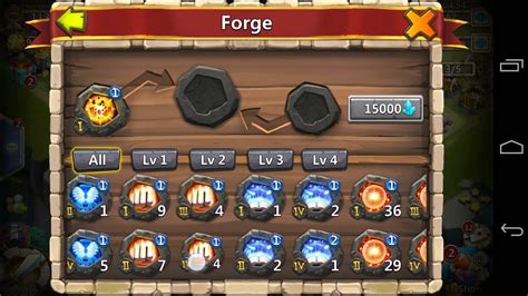 Forge Crest Castle Clash Youtube