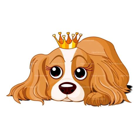Clipart Dog With Crown Royalty Free Vector Design Dog Clip Art