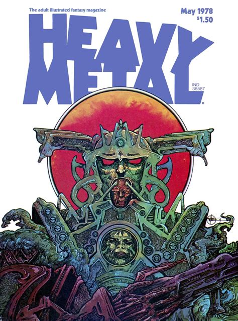 metal magazine heavy metal comic heavy metal art
