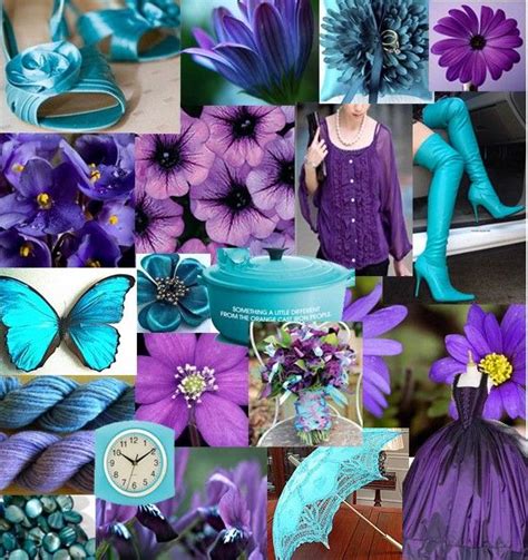 Purple And Teal Wedding Color Schemes Purple Wedding Color Schemes