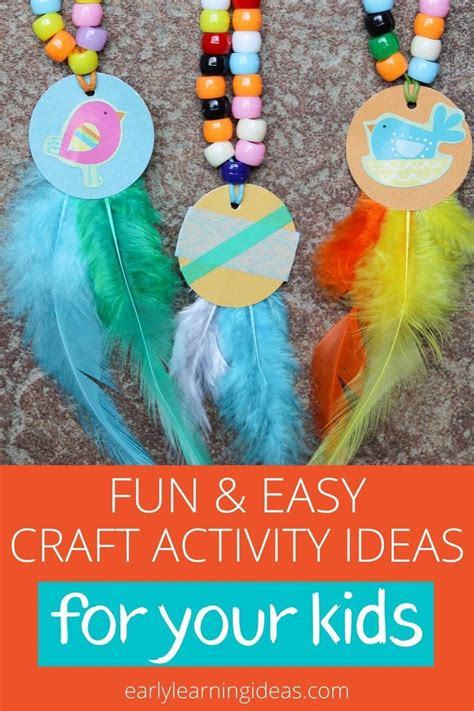 Fun Easy Craft Ideas Best Kids Worksheet Template