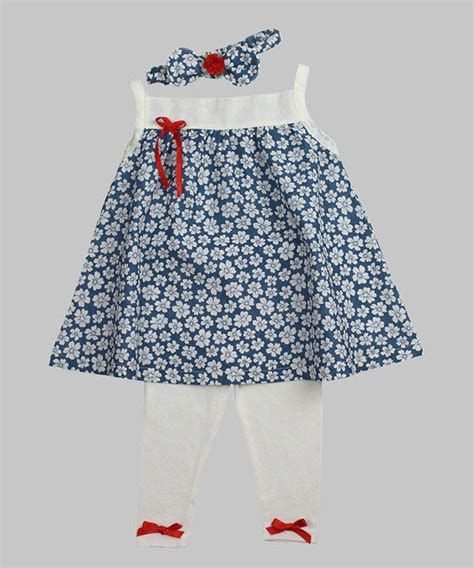 look at this truffles ruffles blue floral dress set infant on zulily today vestidos