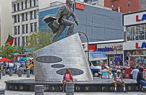 Adam Clayton Powell Jr Statue Harlem Nyc Ny On 125th Stree Flickr