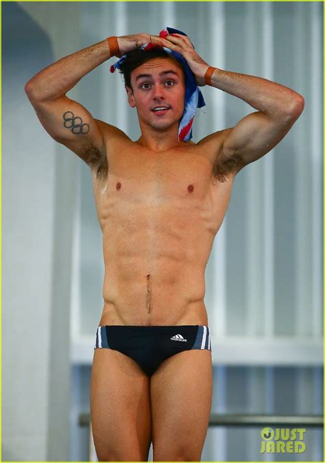 Olympic Diver Tom Daley Explains Why His Speedos Are So Tight Watch Now Photo
