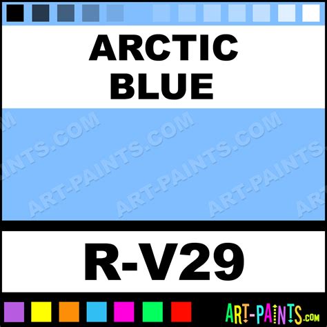 Arctic Blue Aerosol Spray Paints Aerosol Decorative Paints R V29
