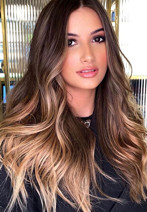 15 Chocolate Brown Hair Color With Caramel Highlights Bright Blonde