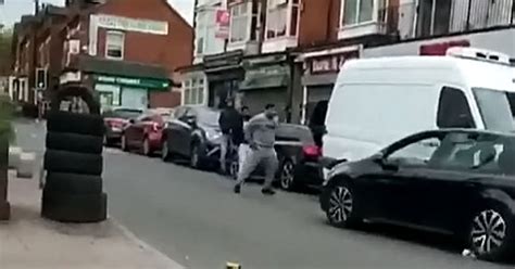 Shocking Footage Shows Moment Man Is Mowed Down On Street During Broad