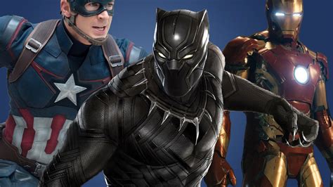 Captain America Civil War Black Panther Wallpaper Free Full Hd