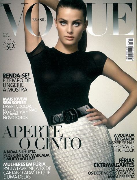 Anos De Vogue Brasil Relembre As Capas Mais Surpreendentes Da Revista Vogue Brazil Capas