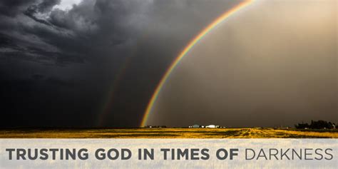 Trusting God In Times Of Darkness Tony Evans