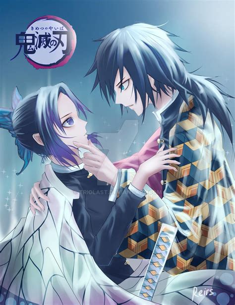 Giyu Tomioka And Shinobu Kocho Kimetsu No Yaiba Fan Art