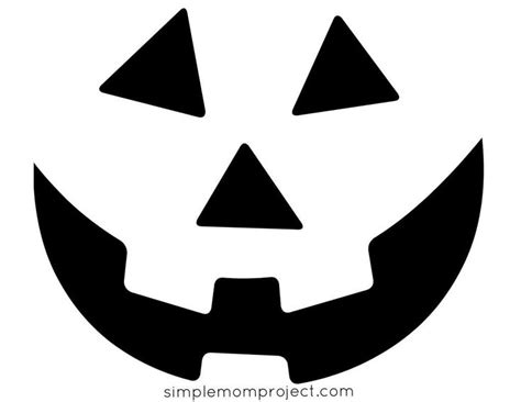 Pumpkin Templates In Large And Small Free Printable Outline Pumpkin