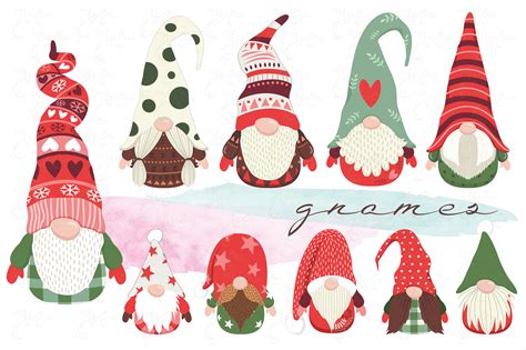 Cute Gnomes Creator Collections By Yenzarthaut Thehungryjpeg