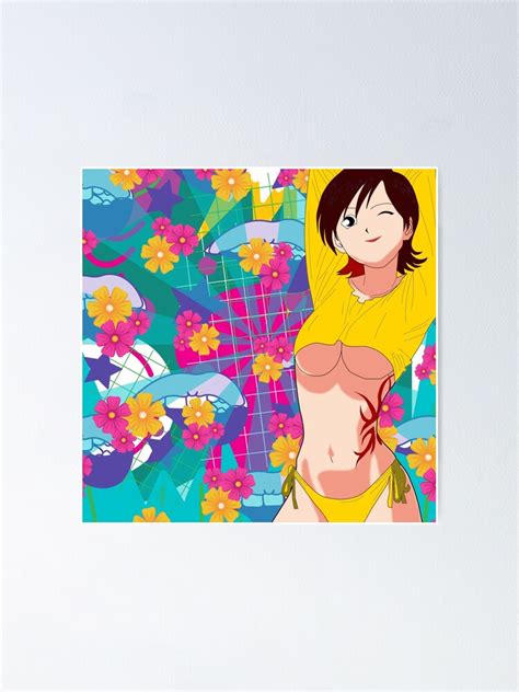 Sexy Anime Girl 4 Adult Themed Cartoon Illustration Poster For Sale By Sluttypeachshop