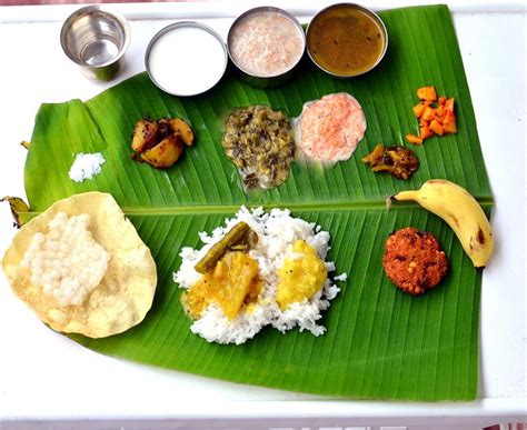 South Indian Full Meals Food And Recipes