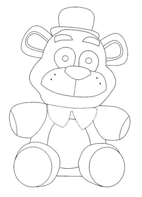 Fnaf Chica Coloring Page Free Printable Coloring Page