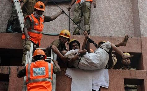 Many Feared Dead As Fire Engulfs Hospital In Kolkata India