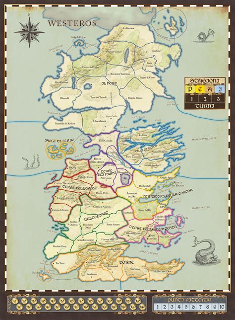 Artstation Westeros Map Game Of Thrones