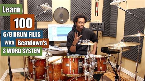 Learn 100 Drum Fills In 6 8 Time Easily Beginner Intermediate