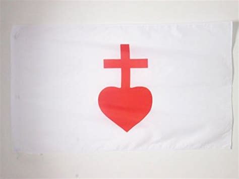 Az Flag Sacred Heart Of Jesus Flag 3 X 5 For A Pole