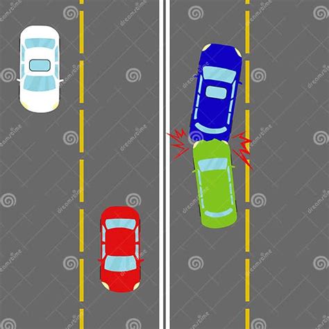 a car accident an accident on the road stock illustration illustration of alcohol people
