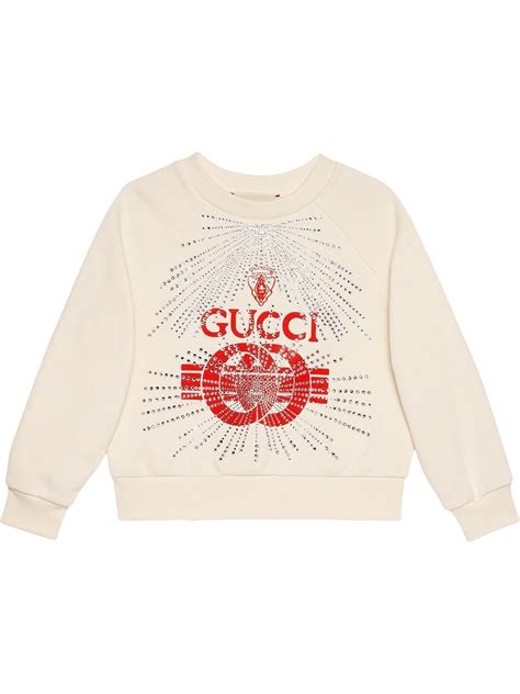 Gucci Kids Childrens Gucci Print Sweatshirt Farfetch In 2020