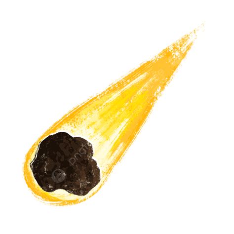 Meteorites White Transparent Tailing Asteroid Meteorite Decorative