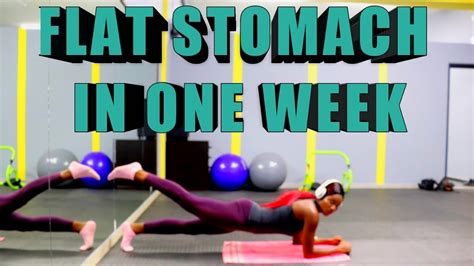 1 Week Flat Stomach Workout Challenge Daytwo Youtube