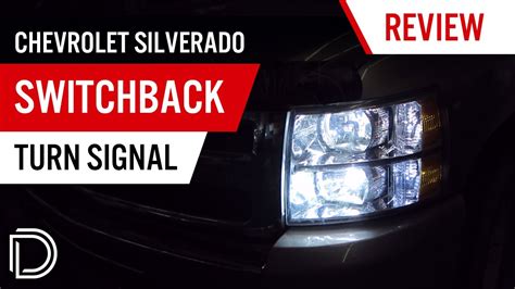 Chevy Silverado Switchback Dual Color Led Turn Signals Youtube