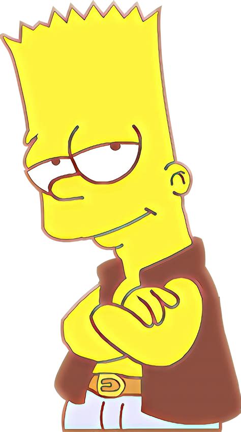 Bart Simpson Clip Art Illustration Text Character Png Download 1024