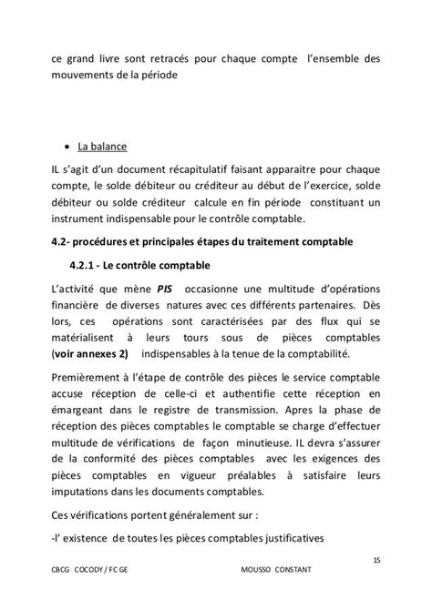 Exemple Rapport De Stage Bts Cg - Communauté MCMS
