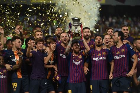 Barcelona Vence Sevilla E Conquista Supercopa Da Espanha