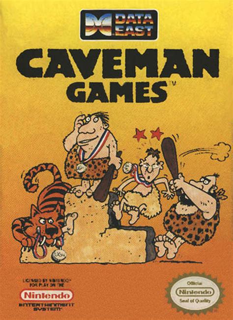 Caveman Games Complete Nintendo Nes Game For Sale Dkoldies