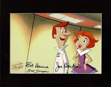 Jetsons The Movie Original Production Animation Cel Of Jane And George