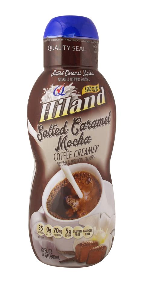 Hiland Salted Caramel Mocha Coffee Creamer Hiland Dairy