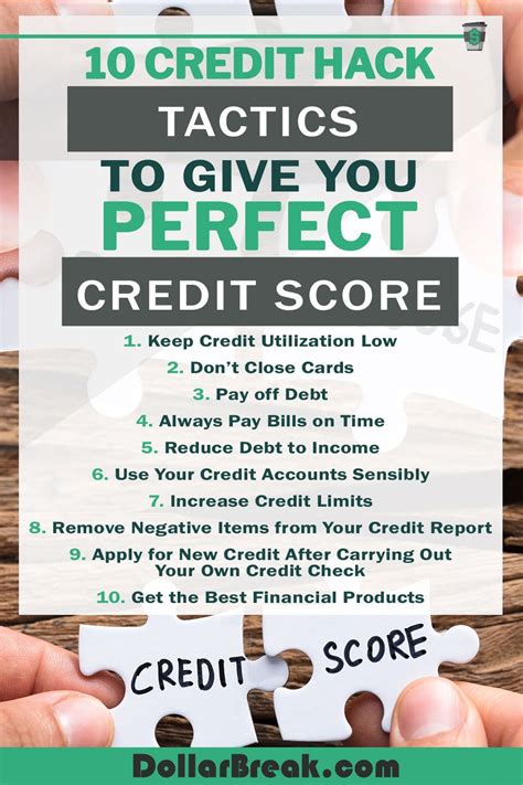 10 Credit Hack Tactics To Give You A Perfect Credit Score Better