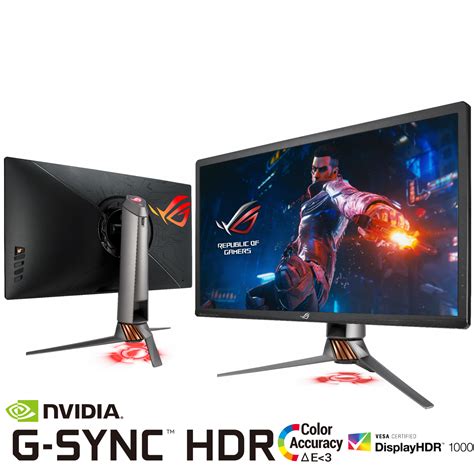 Asus Launches Rog Swift Pg27uq 4k 144hz Nvidia G Sync Hdr Monitor For