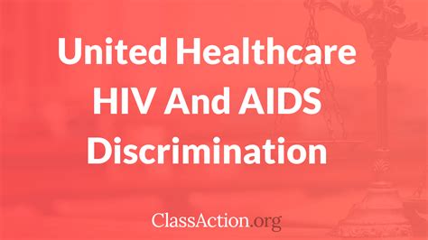 United Healthcare Hiv Aids Medicine Discrimination