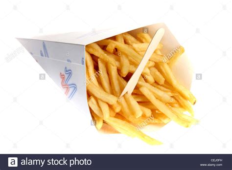 Nutrition Fast Food French Fries Stock Photo Alamy
