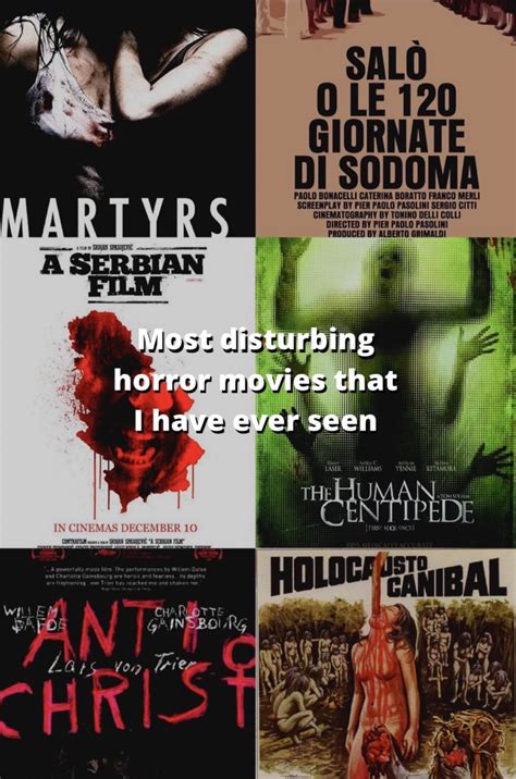 Most Disturbing Horror Movies That Ive Have Ever Seen Confessions Of