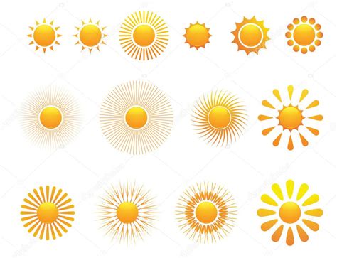 Set Of Sun Vector Premium Vector In Adobe Illustrator Ai Ai