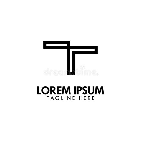 Diseño Creativo De La Letra Inicial Del Logotipo Ilustración Del Vector