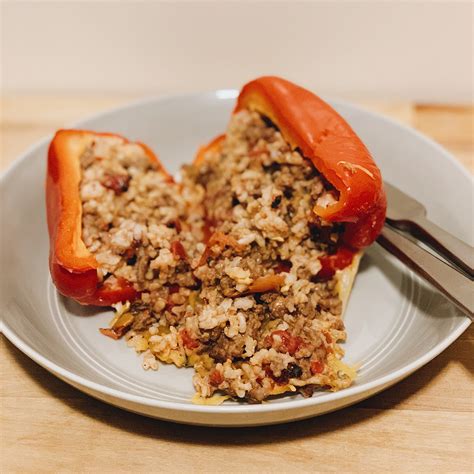 Stuffed Peppers Recipe Kiersten Hickman