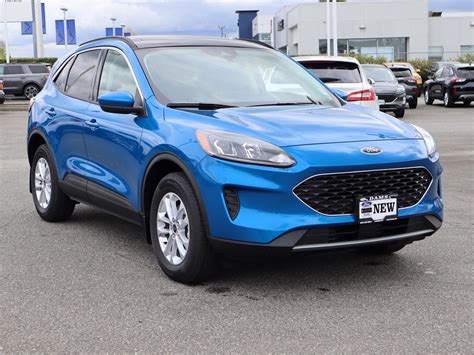 2021 Ford Escape Se Velocity Blue 15l Ecoboost® Engine With Auto