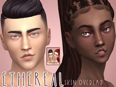 The Sims 4 Ethereal Skin Skin Overlay Sims 4 Cc Skin