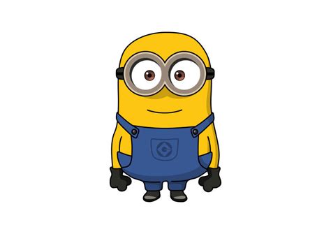 Minion Vector Drawing Superawesomevectors