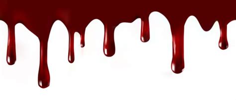 Dripping Blood Premium Vector