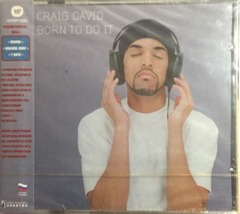 Craig David Born To Do It 2006 Cd Discogs