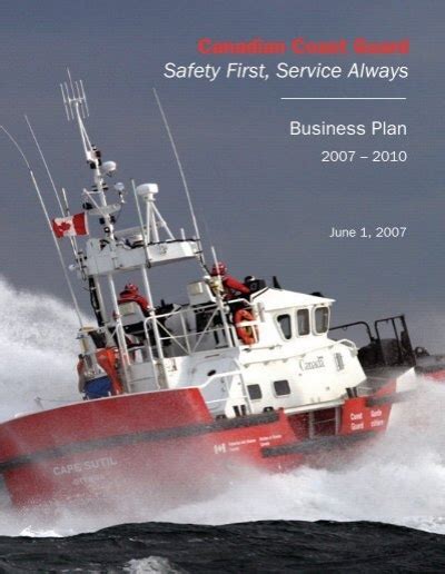 Section 1 Canadian Coast Guard