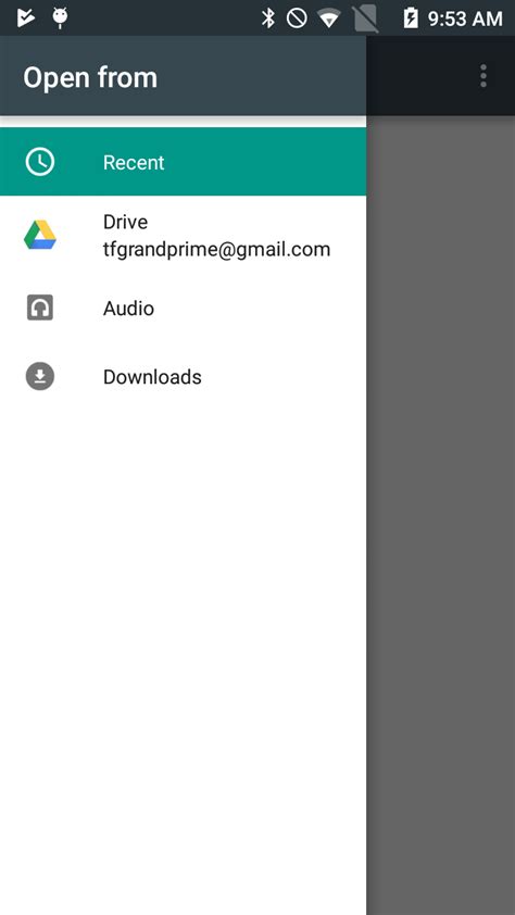 Android How To Show The Internal Storage Option In An